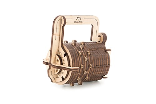 Ugears Combination Lock, 3D-Holzbausatz ohne Klebstoff von UGEARS