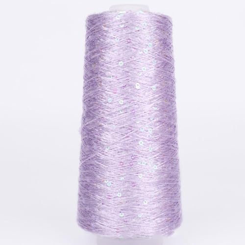 100G Summer Ice Silk Glitter Garn Pailletten Garn mehrfarbiges Pailletten-Glitzergarn mercerisiertes Garn spezielles Paillettengarn, A-8 100G Summer Ice Silk Glitter Garn Pailletten Garn mehrfarbiges Pailletten-Glitzergarn mercerisiertes Garn spezielles Paillettengarn, A-8 von UGEFKMQ