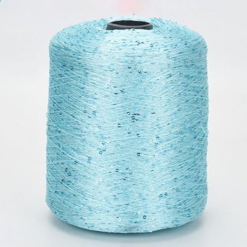 500g Häkelgarn zum Stricken mehrfarbiges Paillette-Garn mit Pailletten Summer Ice Silk Mercerisiertes Garn A-16 500g Häkelgarn zum Stricken mehrfarbiges Paillette-Garn mit Pailletten Summer Ice Silk Mercerisiertes Garn A-16 von UGEFKMQ