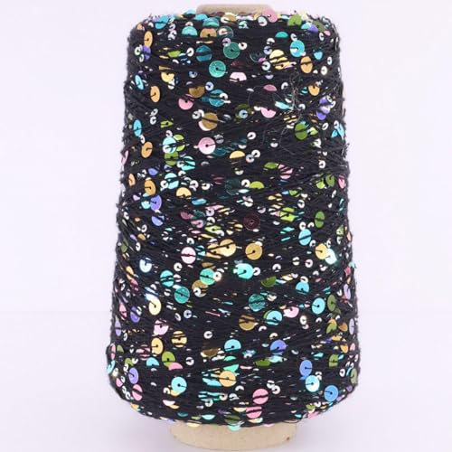 50g mehrfarbiges Paillette-Garn Baumwoll-Paillettengarn 6mm + 3mm Faden Perlengarn Pailletten Handstrickgarn Baumwolle Strickgarn A-5 50g mehrfarbiges Paillette-Garn Baumwoll-Paillettengarn 6mm + 3mm Faden Perlengarn Pailletten Handstrickgarn Baumwolle Strickgarn A-5 von UGEFKMQ