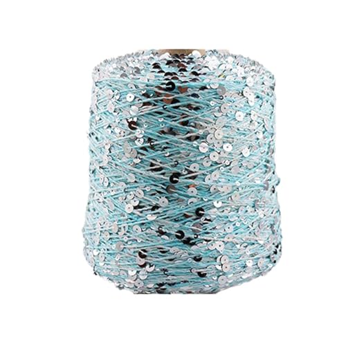 Pailletten-Strickgarn Pailletten-Theread 50G/140M Baumwollgarn 6/3 Mm Glitzerndes Garn Pailletten-Theread Accessoires Fantasy-Garn Spitzengarn Kunstgarn 4Pc A-6 Pailletten-Strickgarn Pailletten-Theread 50G/140M Baumwollgarn 6/3 Mm Glitzerndes Garn Pailletten-Theread Accessoires Fantasy-Garn Spitzengarn Kunstgarn 4Pc A-6 von UGEFKMQ