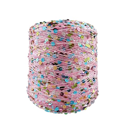Pailletten Strickgarn Pailletten-Theread 50G/140M Baumwollgarn 6/3 Mm Glitzerndes Garn Pailletten-Theread Accessoires Fantasy-Garn Spitzengarn Kunstgarn 4Pc A-9 Pailletten Strickgarn Pailletten-Theread 50G/140M Baumwollgarn 6/3 Mm Glitzerndes Garn Pailletten-Theread Accessoires Fantasy-Garn Spitzengarn Kunstgarn 4Pc A-9 von UGEFKMQ