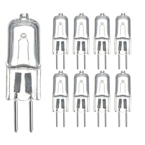 UGEFKMQ 10 Stück Halogen Glühlampe G5.3 35 Watt 230V Halogenlampen G5.3 230V 75W 50W Stiftsockellamp für Wärmer Aromalampen Schmelzt Duftöle Aroma Nachtlicht 100W UGEFKMQ 10 Stück Halogen Glühlampe G5.3 35 Watt 230V Halogenlampen G5.3 230V 75W 50W Stiftsockellamp für Wärmer Aromalampen Schmelzt Duftöle Aroma Nachtlicht 100W von UGEFKMQ