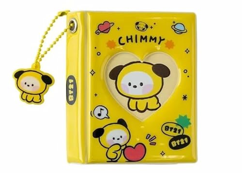 Kpop Kartenalbum Photocard Halter Buch Photocard Organizer Mini Fotoalbum 32 Taschen Geschenk für Korean Pop Fans (CHIMMY) von UGIENRHV