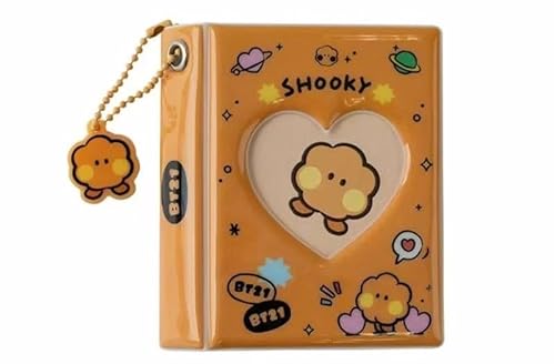 Kpop Kartenalbum Photocard Halter Buch Photocard Organizer Mini Fotoalbum 32 Taschen Geschenk für Korean Pop Fans (SHOOKY) von UGIENRHV