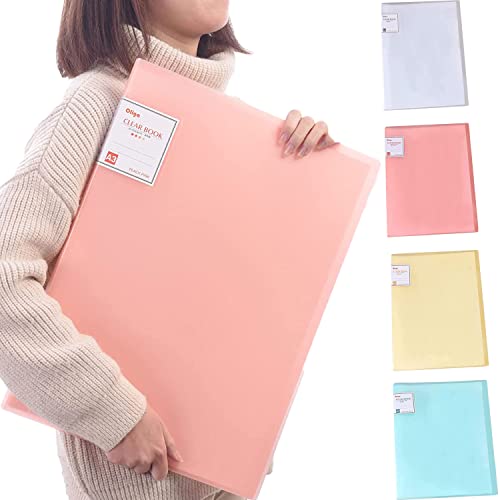 UGIF Diamond Painting Aufbewahrungsbuch, A3 30 Pags Painting Storage Book Clear Pockets Sleeves Protectors Art Portfolio Book for Painting Presentation, Solid PräSentationsordner Aus Pp, Pink UGIF Diamond Painting Aufbewahrungsbuch, A3 30 Pags Painting Storage Book Clear Pockets Sleeves Protectors Art Portfolio Book for Painting Presentation, Solid PräSentationsordner Aus Pp, Pink von UGIF