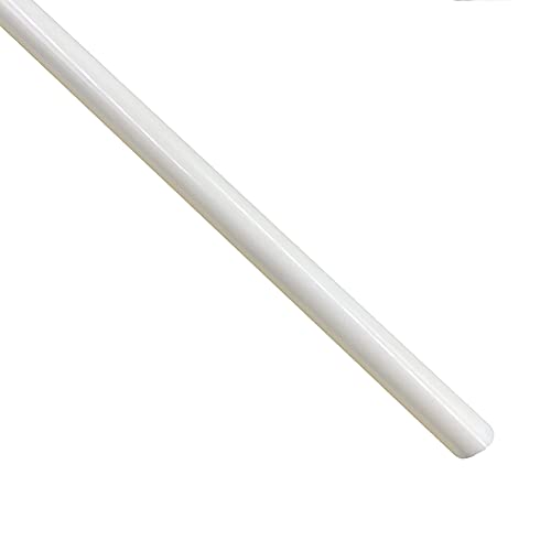 1 Stück hochtemperaturbeständige Aluminiumoxid-Keramikstäbe – 360 mm lang, 3–12 mm Durchmesser for industrielle Anwendungen(10mmx360mm) von UGUGU