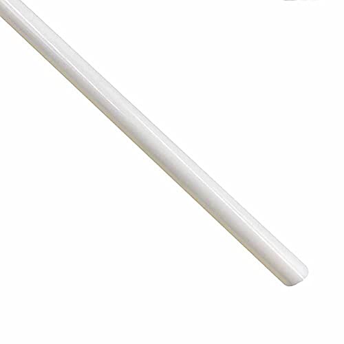 1 Stück hochtemperaturbeständige Aluminiumoxid-Keramikstäbe – 360 mm lang, 3–12 mm Durchmesser for industrielle Anwendungen(12mmx360mm) von UGUGU