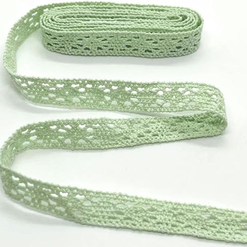 Hochzeitsfrageband, Gehäkelte Spitzenborte aus Baumwolle, mehrfarbig, 1–4,5 cm x 2 Yards, for Selbernähen und Dekorieren(C010-24 (1.2cm)) von UGZPWQLNX