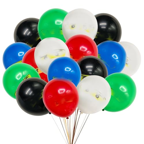 30 Stück Luftballons Ninja, Naturlatex Luftballons, Das Bevorzugte Material ist Sicher und Ungiftig, Geeignet für Themenparty-Dekoration, Geburtstagsfeier, Abschlussfeier oder Weihnachten 30 Stück Luftballons Ninja, Naturlatex Luftballons, Das Bevorzugte Material ist Sicher und Ungiftig, Geeignet für Themenparty-Dekoration, Geburtstagsfeier, Abschlussfeier oder Weihnachten von UHDS
