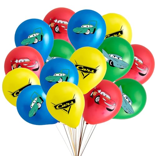32 Stück Luftballons Cars, Naturlatex Luftballons, Das Bevorzugte Material ist Sicher und Ungiftig, Geeignet für Themenparty-Dekoration, Geburtstagsfeier, Abschlussfeier oder Weihnachten 32 Stück Luftballons Cars, Naturlatex Luftballons, Das Bevorzugte Material ist Sicher und Ungiftig, Geeignet für Themenparty-Dekoration, Geburtstagsfeier, Abschlussfeier oder Weihnachten von UHDS