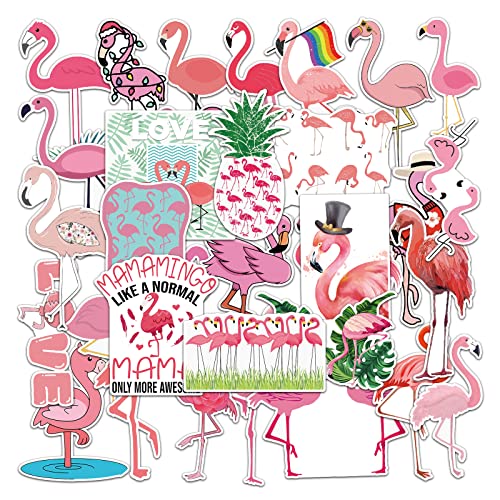 Aufkleber, 50 Stück Flamingo Sticker Set Wasserdicht Vinyl Stickers Graffiti Style Decals für Auto Motorräder Fahrrad Skateboard Gepäck Laptop Aufkleber, Geeignet für Erwachsene Kinder Aufkleber, 50 Stück Flamingo Sticker Set Wasserdicht Vinyl Stickers Graffiti Style Decals für Auto Motorräder Fahrrad Skateboard Gepäck Laptop Aufkleber, Geeignet für Erwachsene Kinder von UHDS