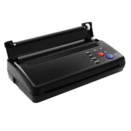 Tattoo Printer Stencil Drucker Tattoo Transfer Kopierer Professionelle Thermodrucker mit Anzeigelampen Langes Netzkabel Scannermodus CIS für A4-Papier geeignet Tattoo Printer Stencil Drucker Tattoo Transfer Kopierer Professionelle Thermodrucker mit Anzeigelampen Langes Netzkabel Scannermodus CIS für A4-Papier geeignet von UHDUIG