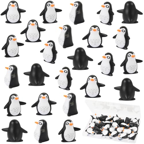 UHOMENY Kleine Pinguin-Statue aus Kunstharz, niedliche Mini-Pinguin-Figuren, niedliche schwarze Pinguin-Cupcake-Topper mit Box, für Gartenlandschaft, Heimdekoration, Kuchendekoration, Bastelarbeiten UHOMENY Kleine Pinguin-Statue aus Kunstharz, niedliche Mini-Pinguin-Figuren, niedliche schwarze Pinguin-Cupcake-Topper mit Box, für Gartenlandschaft, Heimdekoration, Kuchendekoration, Bastelarbeiten von UHOMENY