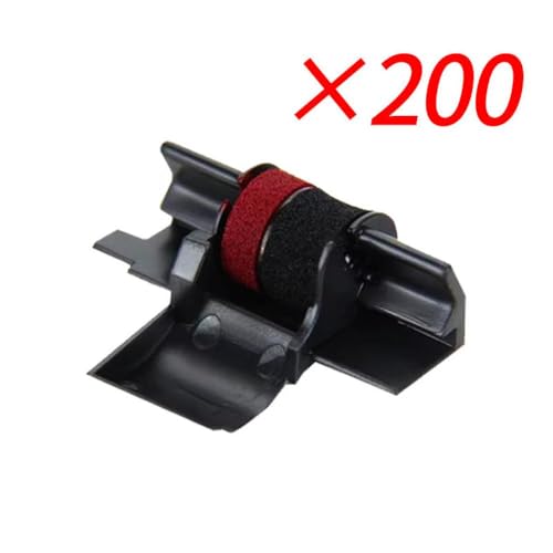20 Stück 50 Stück 100 Stück schwarz rot IR40T IR-40T Farbroller Druckerband kompatibel mit FR 2550 2500 HR100 HR150 HR7 HR8 HR16 Druckern (IR40T-200 Stück) von UHRSERNJ