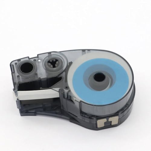 Etikettenband aus Polyester, Schwarz in Transparent, M21 750 430, kompatibel mit Etikettendruckern BMP21 Plus und BMP21-Lab M21 750 430 (3 Stück M21-750-430) von UHRSERNJ