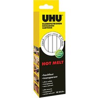 UHU Heißklebesticks HOT MELT transparent, 10 St. von UHU