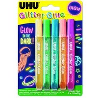5 UHU Glow in the dark Klebestifte 5x 10,0 ml von UHU