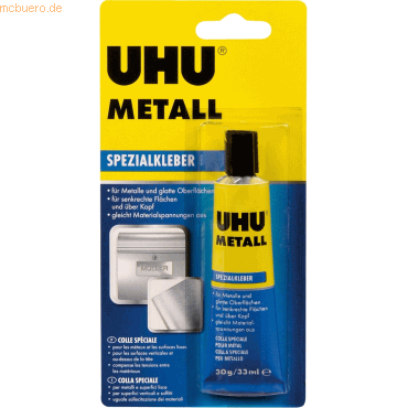 6 x Uhu Kontaktkleber metall Tube 30g von UHU