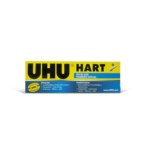 UHU 3-64141 hart, Spezialkleber zur Montage von Kleinteilen im Modellbau, 35gr Faltbox von UHU