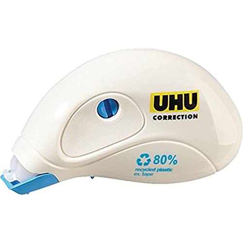 UHU 50350 Korrekturroller Mini, 5 mm x 6 m, weiß von UHU
