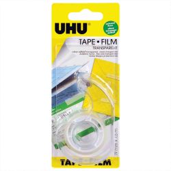 Abroller mit Klebeband transparent 19mm von UHU