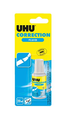 UHU Correction Fluid, 20ml, Infokarte von UHU