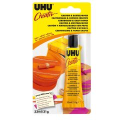 Creativ Klebstoff Karton und Bastelpapier 33ml von UHU