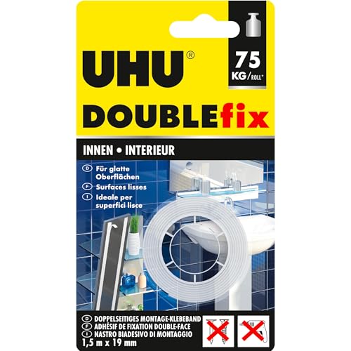 UHU Double Fix doppelseitiges Klebeband UHU Double Fix doppelseitiges Klebeband von UHU