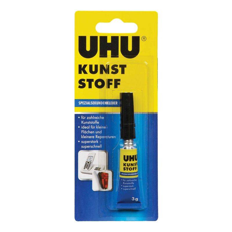Kunststoff Spezialsekundenkleber 3g Kunststoff Spezialsekundenkleber 3g von UHU