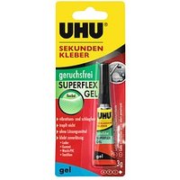 UHU SUPERFLEX GEL Sekundenkleber 3,0 g von UHU