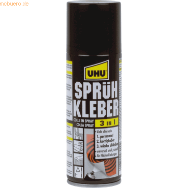 UHU Sprühkleber 3in1 VE=200ml UHU Sprühkleber 3in1 VE=200ml von UHU