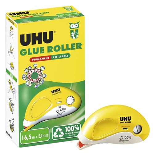 UHU Glue Roller Kleberoller permanent, Faltschachtel von UHU