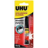 UHU blitzschnell PIPETTE CONTROL Sekundenkleber 3,0 g von UHU