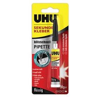 UHU blitzschnell PIPETTE Sekundenkleber 10,0 g von UHU