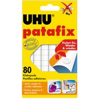 UHU patafix, 80 Stück von Weiß