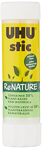 Uhu 47 - Klebestift ReNature, 40 Gramm, ohne Lösungsmittel von UHU