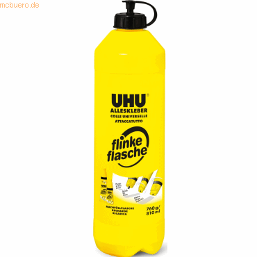 Uhu Alleskleber Flinke Flasche Nachfüllflasche VE=760 g von UHU