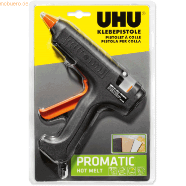 12 x Uhu Klebepistole Promatic Hot Melt inkl. 3 Patronen schwarz 12 x Uhu Klebepistole Promatic Hot Melt inkl. 3 Patronen schwarz von UHU