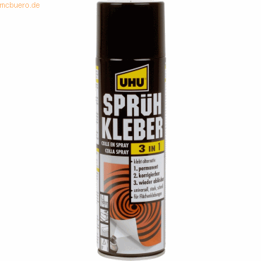 Uhu Sprühkleber 3 in 1 Dose 500ml von UHU