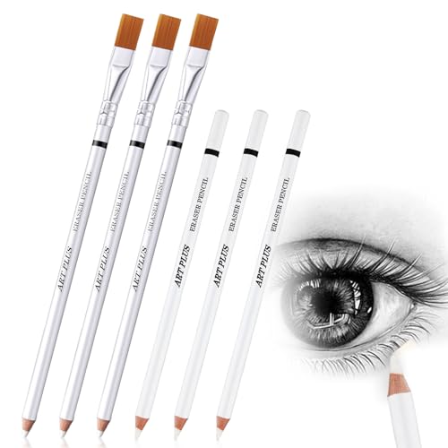 Radierstift mit Bürste Radiergummi Zeichenstift Radierer in Stiftform Radiergummi zum Zeichnen Radierer für Künstler Skizzieren Malerei Zubehör für Skizzen und farbige Illustrationen Radierstift mit Bürste Radiergummi Zeichenstift Radierer in Stiftform Radiergummi zum Zeichnen Radierer für Künstler Skizzieren Malerei Zubehör für Skizzen und farbige Illustrationen von UICCVOKK