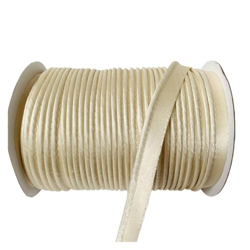 Satinband 12mmX20Yards/Karte Satin Schrägband Bindeband Handgefertigt for Nähen und Trimmen von DIY-Kleidungsstücken(Color-04) von UJEDFHV