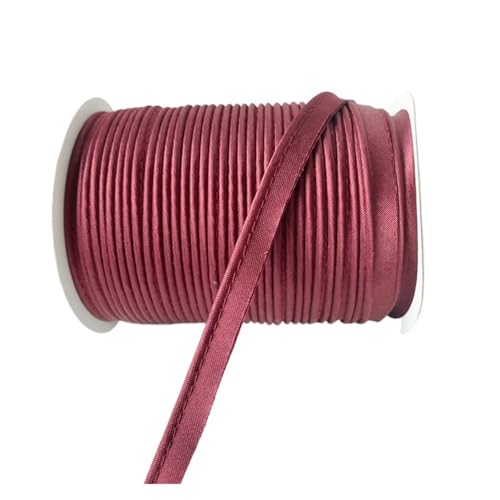Satinband 12mmX20Yards/Karte Satin Schrägband Bindeband Handgefertigt for Nähen und Trimmen von DIY-Kleidungsstücken(Color-72) von UJEDFHV