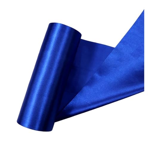 Satinband 20 cm x 25 m und 25 cm x 20 m/Rolle Satinbänder for Hochzeit, Weihnachtsfeier, Dekoration, handgefertigt, DIY, Schleife, Bastelbänder, Karten(BLUE,20cm X 25meters) von UJEDFHV