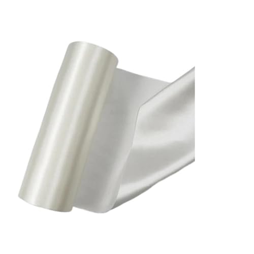 Satinband 20 cm x 25 m und 25 cm x 20 m/Rolle Satinbänder for Hochzeit, Weihnachtsfeier, Dekoration, handgefertigt, DIY, Schleife, Bastelbänder, Karten(Beige,20cm X 25meters) von UJEDFHV