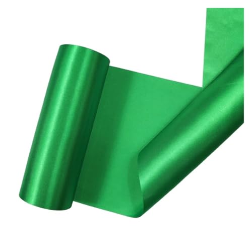 Satinband 20 cm x 25 m und 25 cm x 20 m/Rolle Satinbänder for Hochzeit, Weihnachtsfeier, Dekoration, handgefertigt, DIY, Schleife, Bastelbänder, Karten(Green,25cm X 20meters) von UJEDFHV