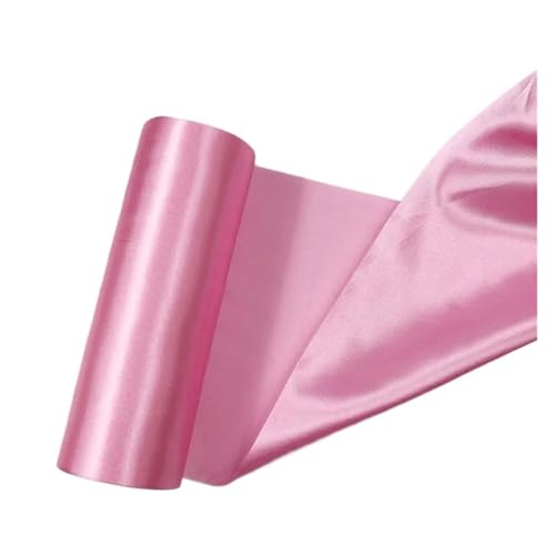 Satinband 20 cm x 25 m und 25 cm x 20 m/Rolle Satinbänder for Hochzeit, Weihnachtsfeier, Dekoration, handgefertigt, DIY, Schleife, Bastelbänder, Karten(Pink,25cm X 20meters) von UJEDFHV