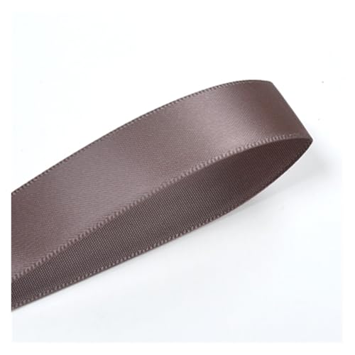 Satinband 25 28 32 38 mm 100 Yards doppelseitiges Satinband dunkelbraun for Party-Hochzeitsdekoration handgefertigte Rosenblumen(Chocolate chip 839,32mm) von UJEDFHV