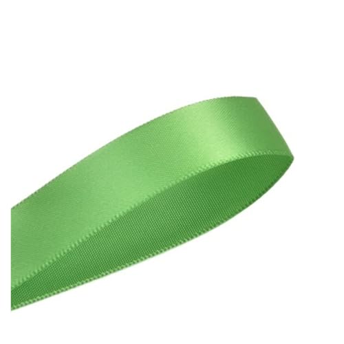 Satinband 25 28 32 38 mm 100 Yards einseitiges Satinband hell- und dunkelgrün for Party-Hochzeitsdekoration Hochzeitsbedarf(Bud green 549,28mm) von UJEDFHV