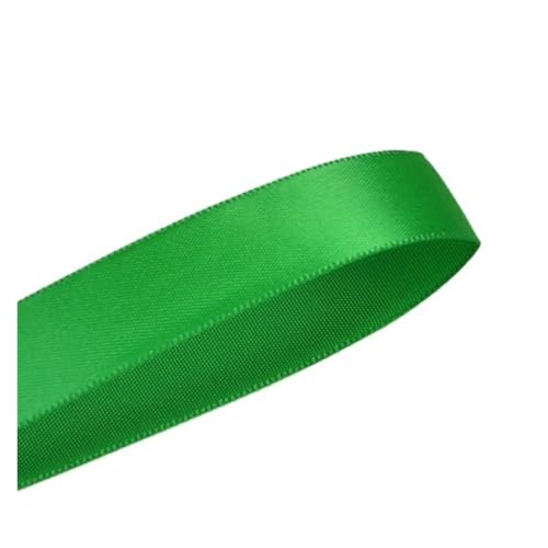 Satinband 25 28 32 38 mm 100 Yards einseitiges Satinband hell- und dunkelgrün for Party-Hochzeitsdekoration Hochzeitsbedarf(Classical green 579,32mm) von UJEDFHV